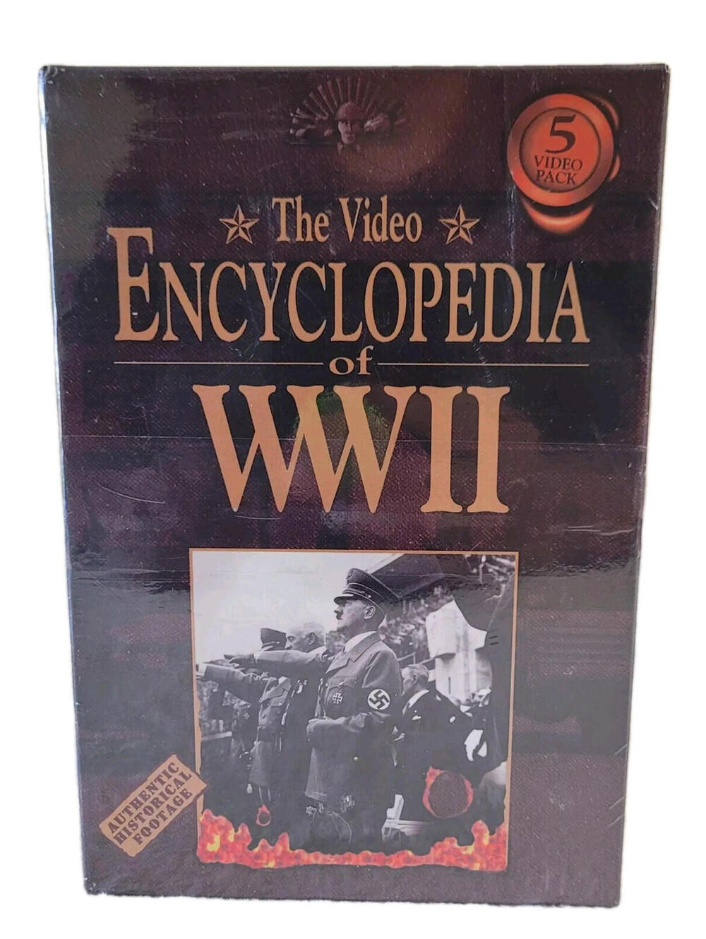 The Encyclopedia of World War II: Collection. The Videos  (VHS, 2000 5-Tape Set)